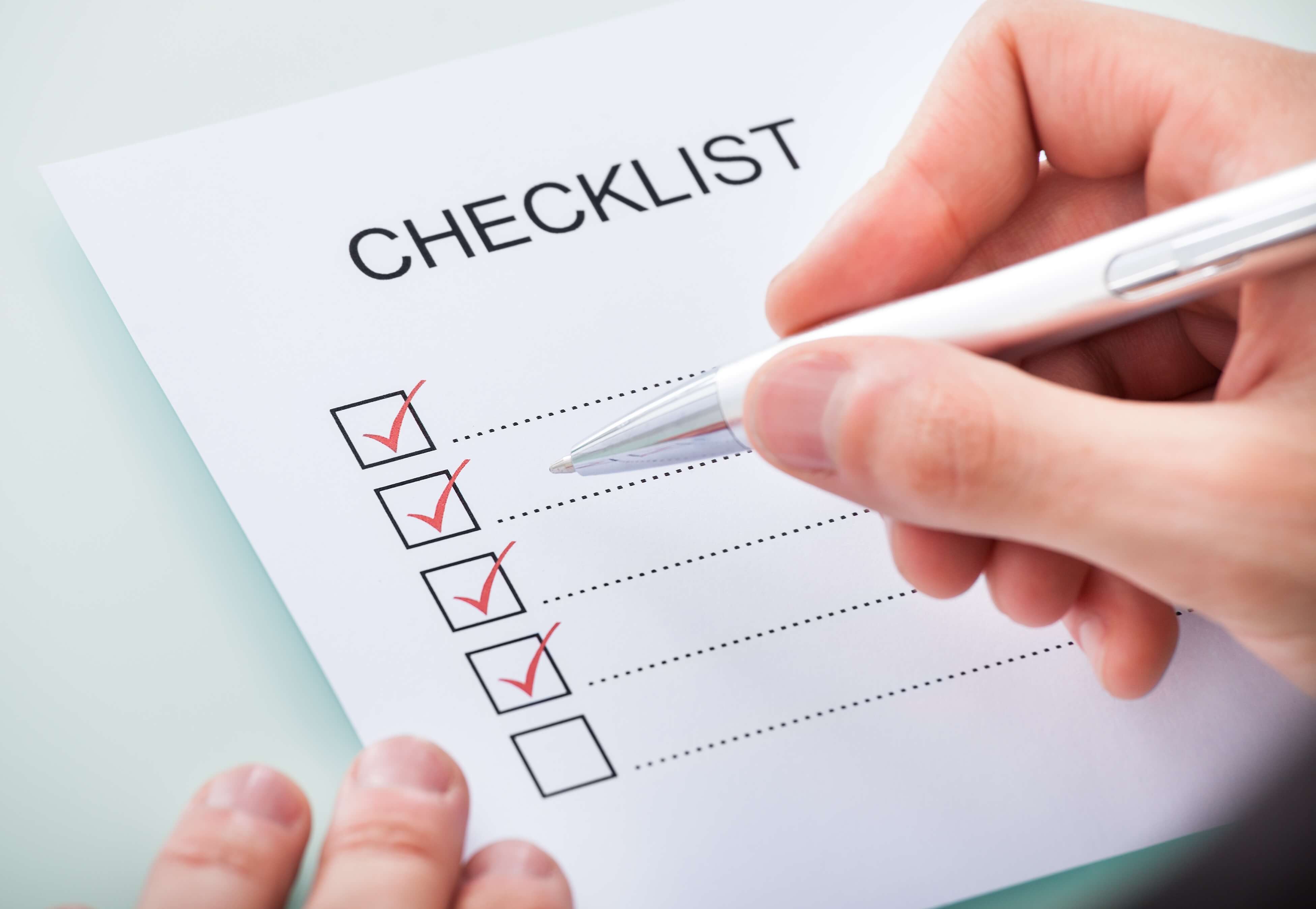 Video Conferencing Checklist